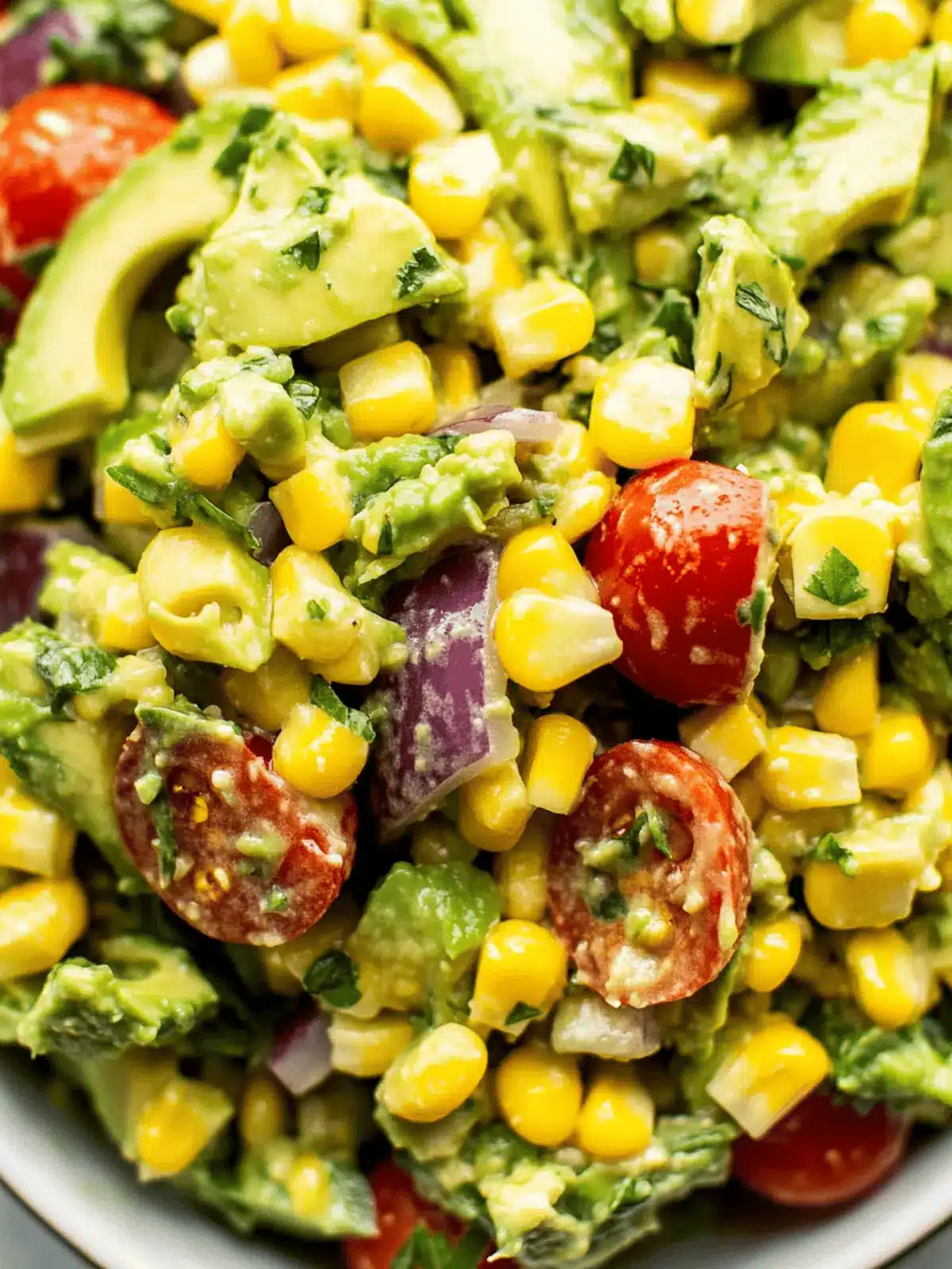Avocado Corn Salad