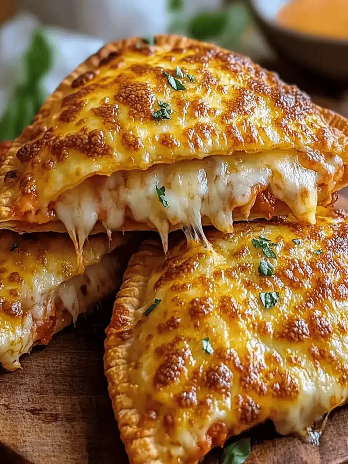 Cheesy Pizza Pockets