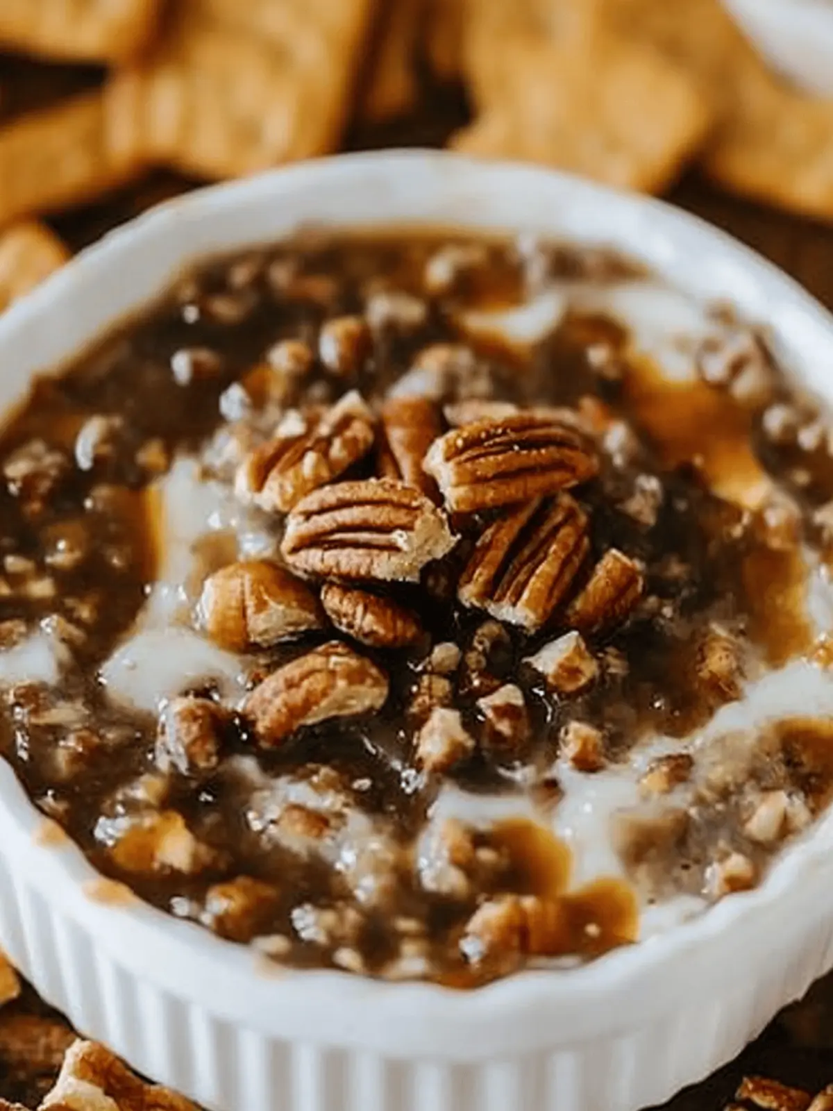 No Bake Pecan Pie Dip