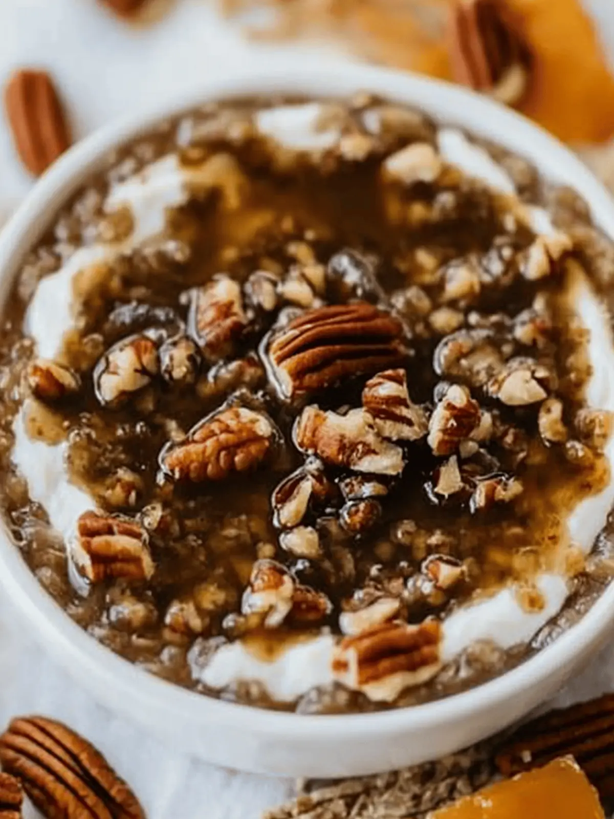 No Bake Pecan Pie Dip