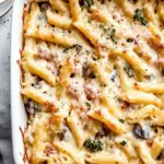 Chicken Cordon Bleu Pasta Bake