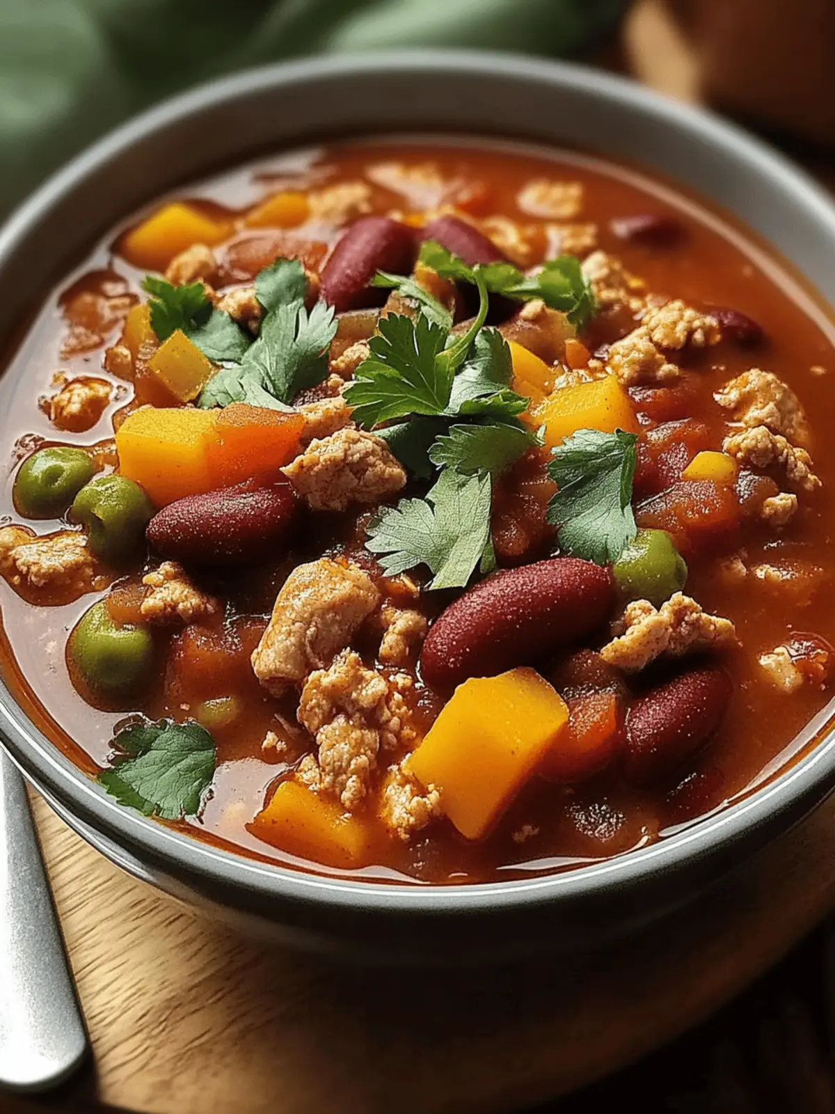 Turkey & Vegetable Chili