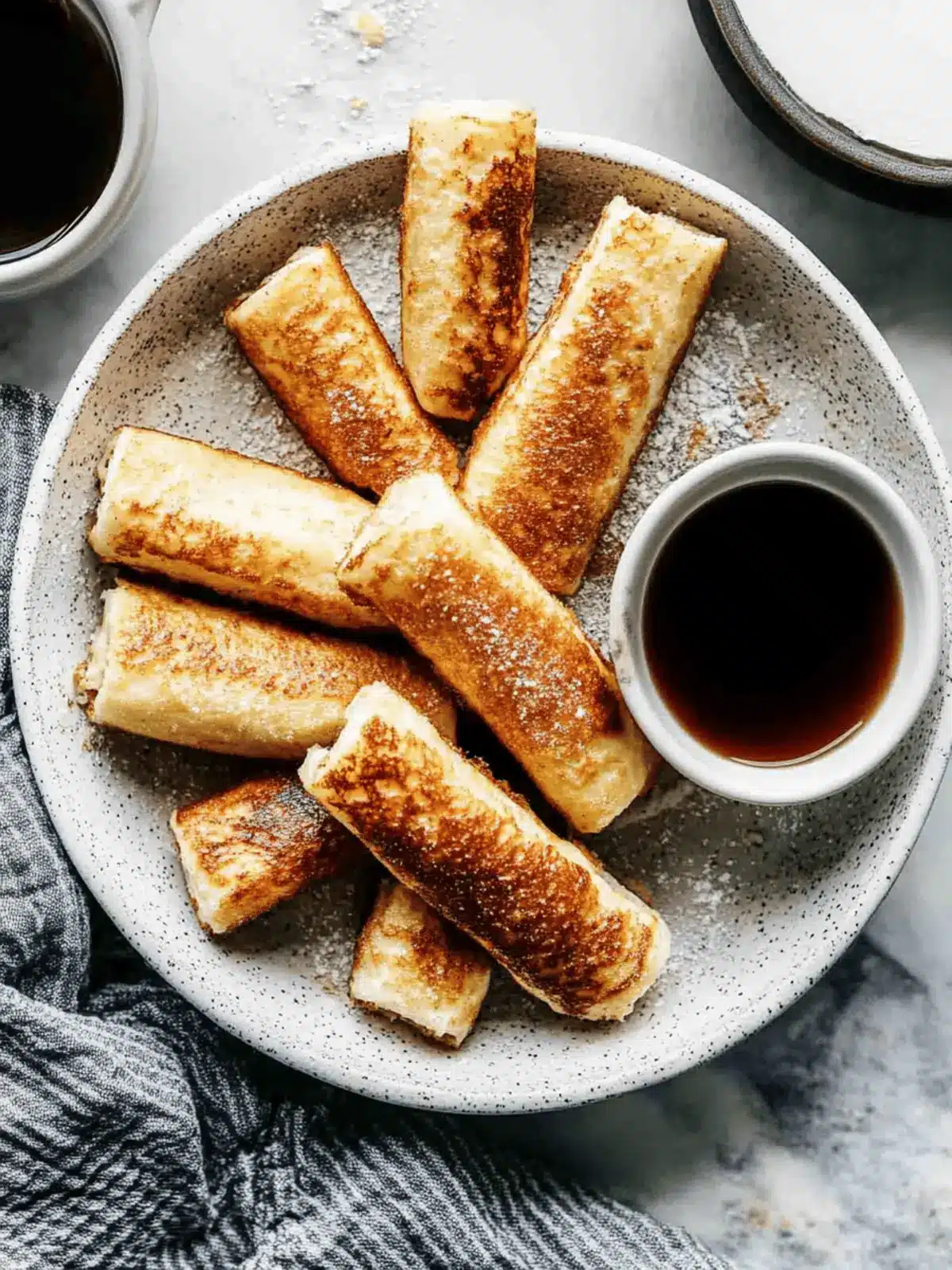 French Toast Roll-Ups
