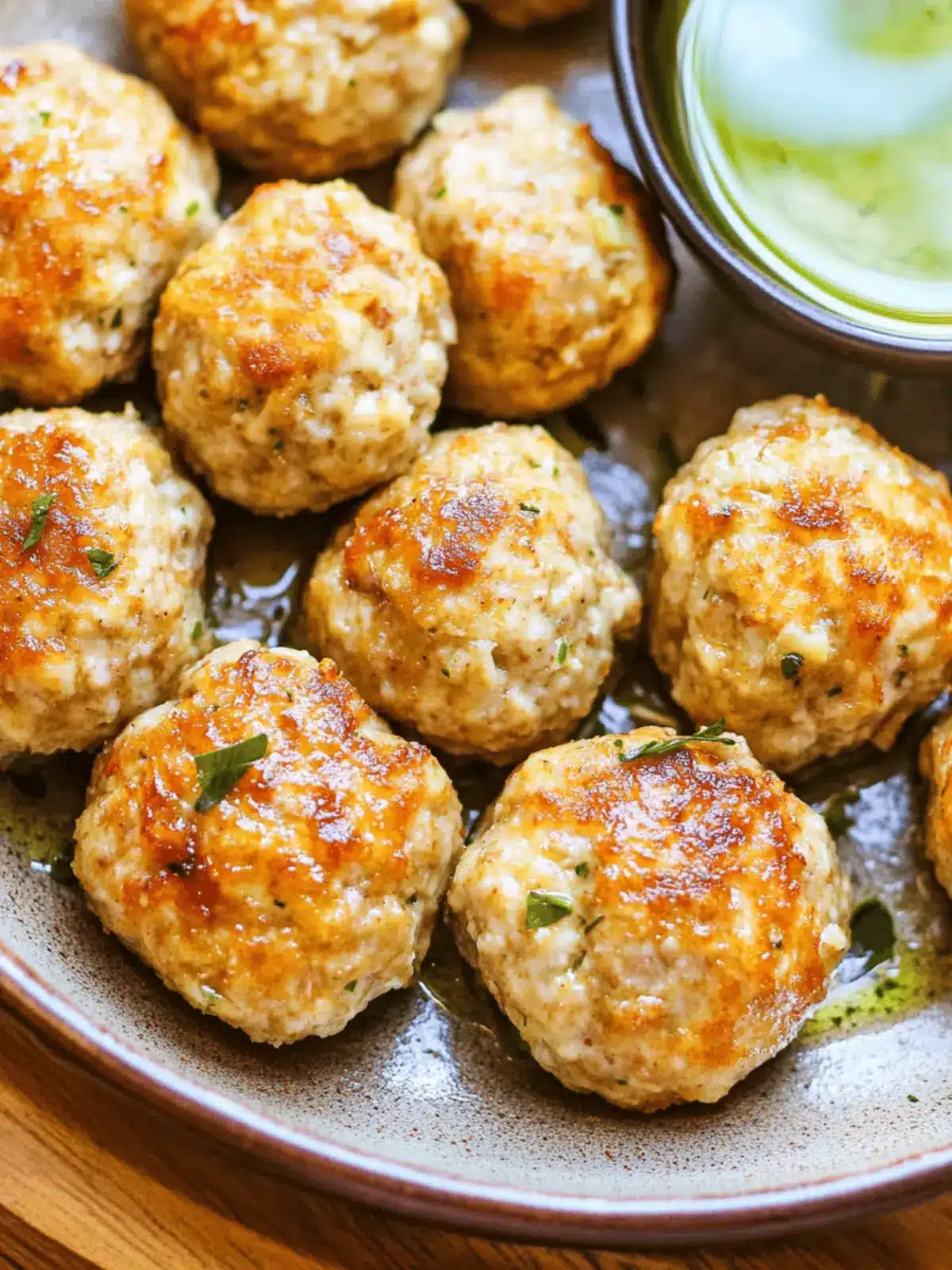 Baked Turkey Meatballs