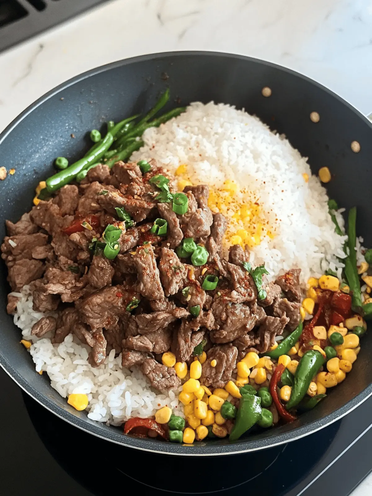 Beef Pepper Rice Bowl