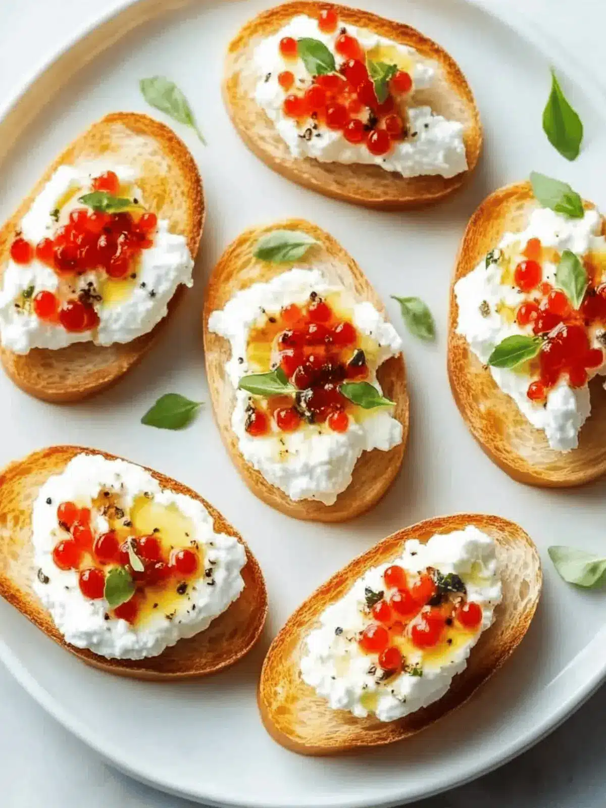 Sweet and Spicy Whipped Feta Crostini for Your Next Party 2 Sweet and Spicy Whipped Feta Crostini