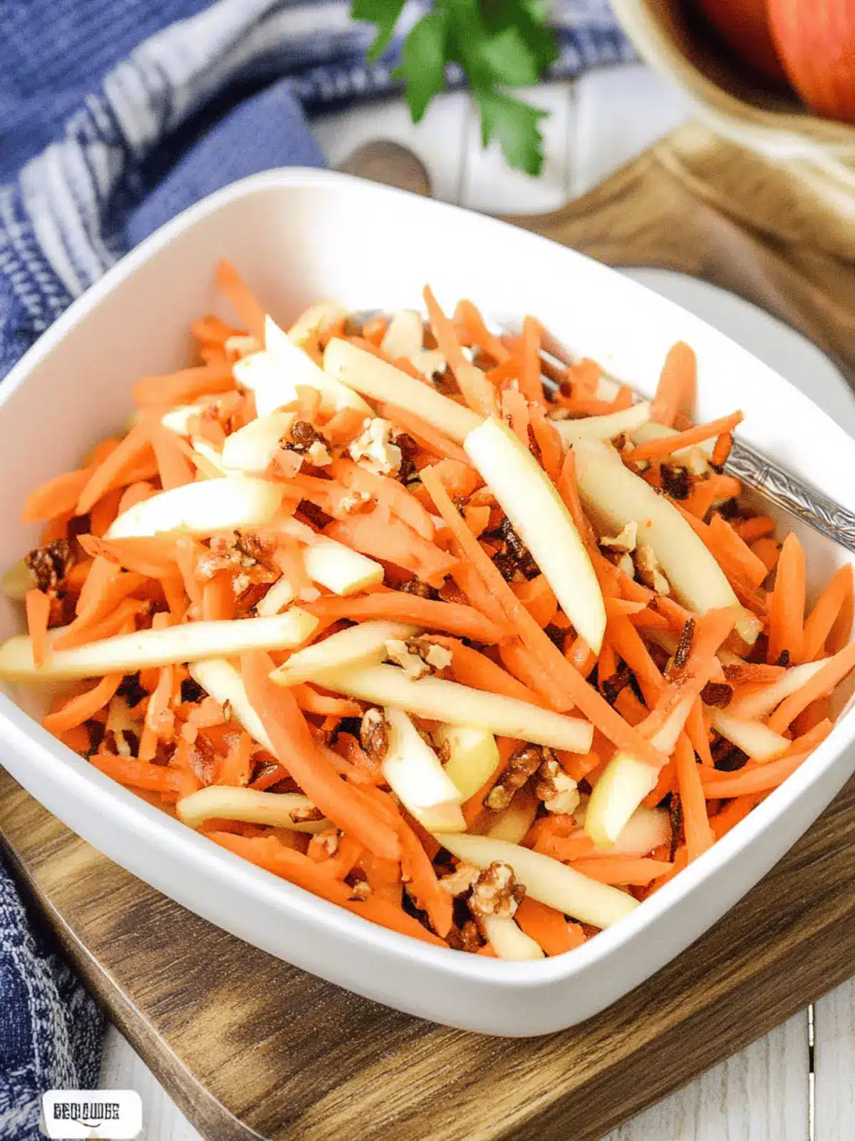 Zesty Carrot Apple Salad for a Refreshing Crunchy Delight 3 Carrot Apple Salad