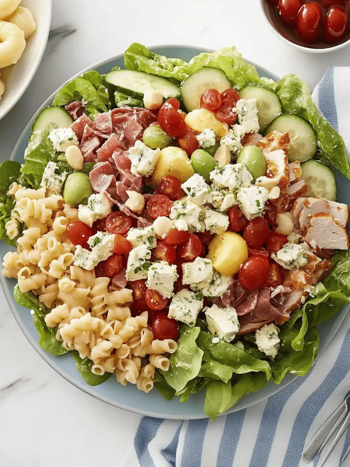 Cobb Pasta Salad