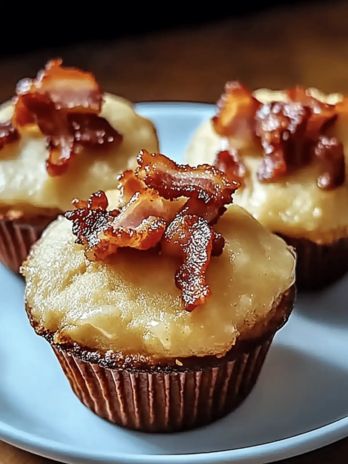 Maple Bacon Pancake Muffins