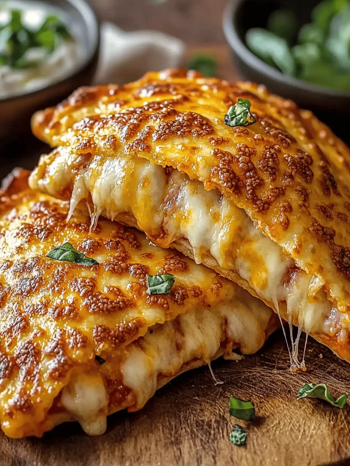 Cheesy Pizza Pockets
