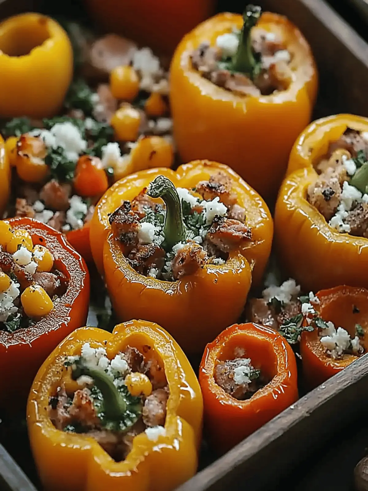 Stuffed Charcuterie Board Peppers