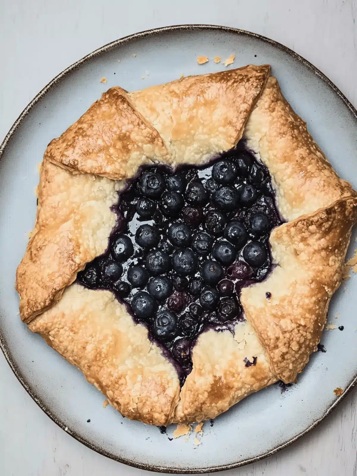 Easy Blueberry Galette Recipe for a Rustic Summer Delight 3 Blueberry Galette Recipe
