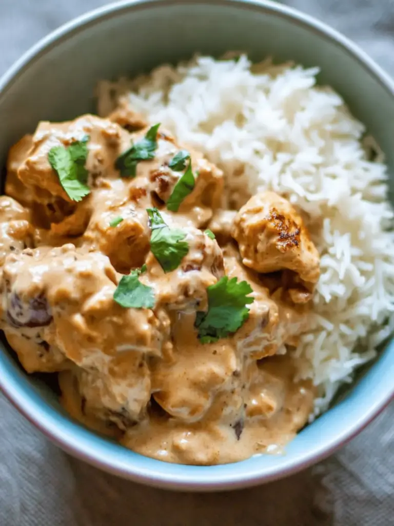Slow Cooker Thai Peanut Chicken