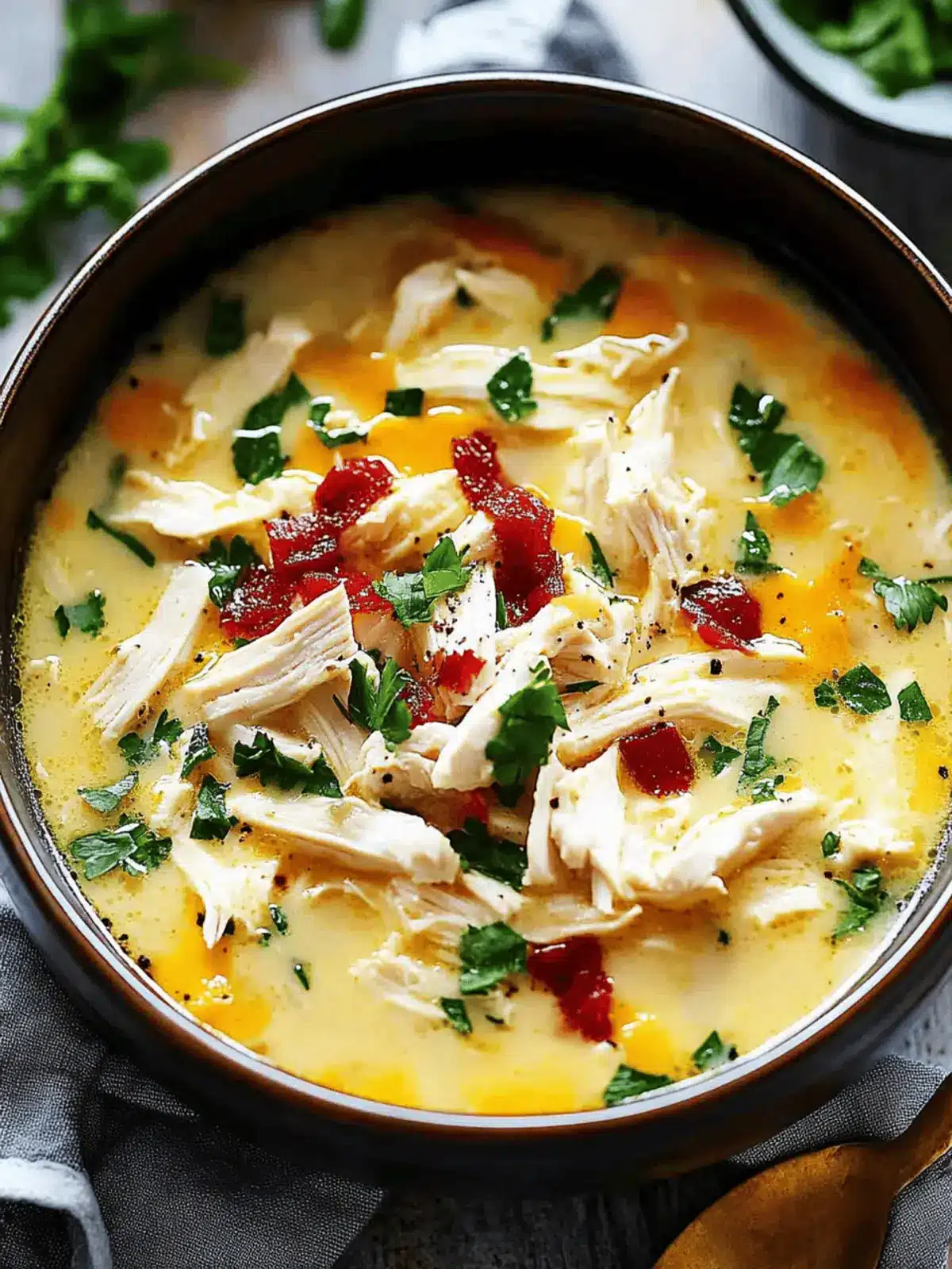 CRACK CHICKEN SOUP