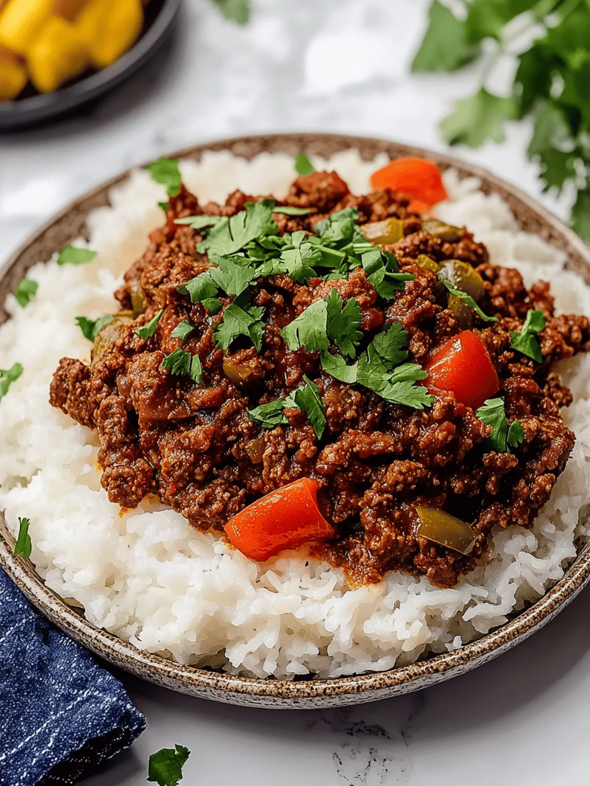 Cuban Beef Picadillo