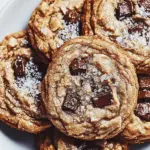 Espresso Brown Butter Toffee Cookies