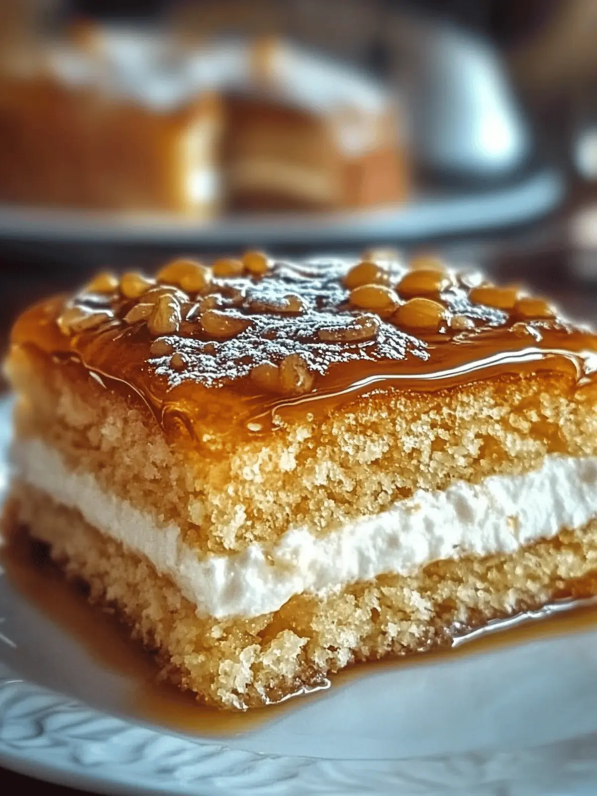 Authentic German Bee Sting Cake