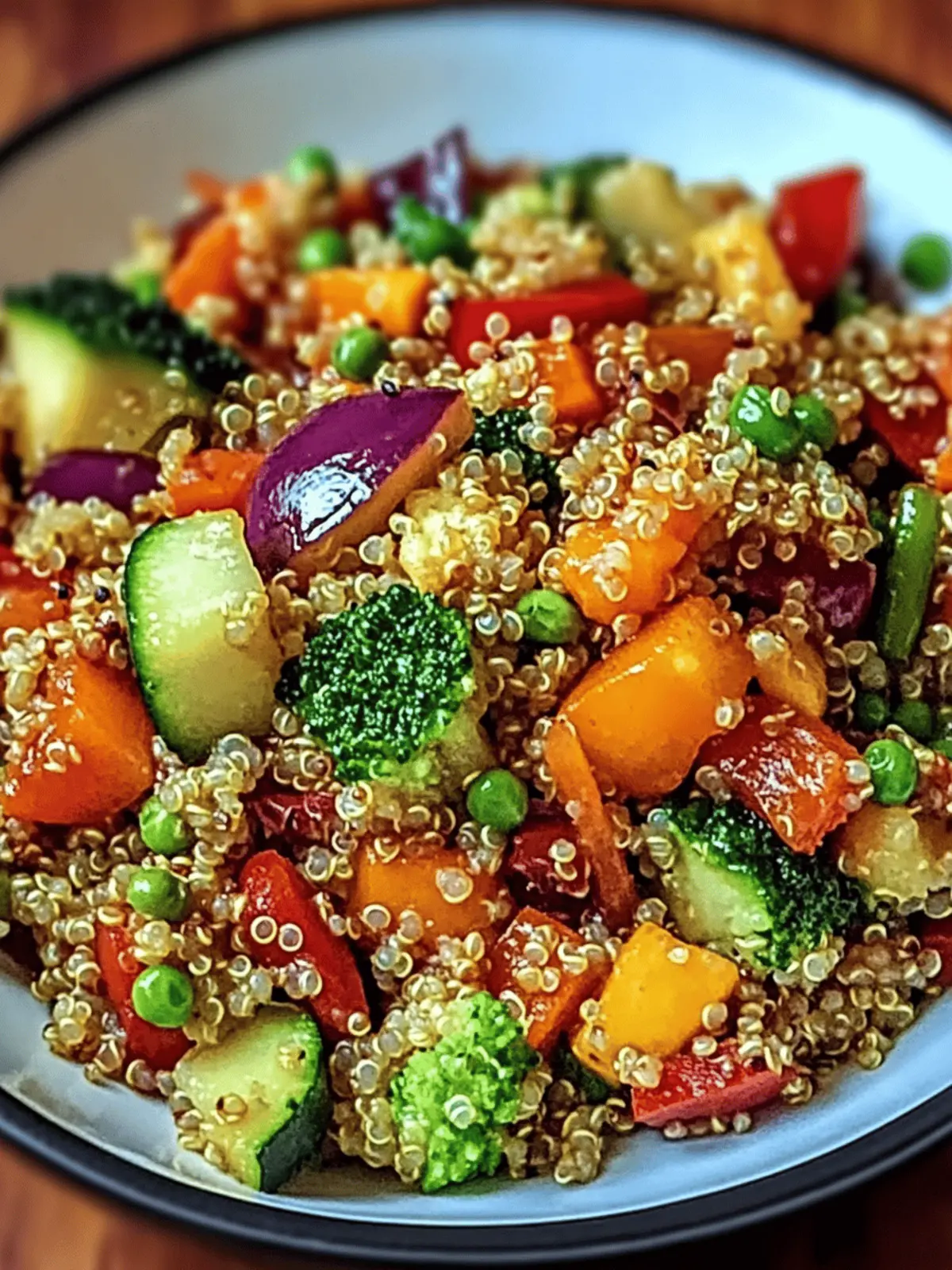Quick Quinoa & Veggie Stir-Fry