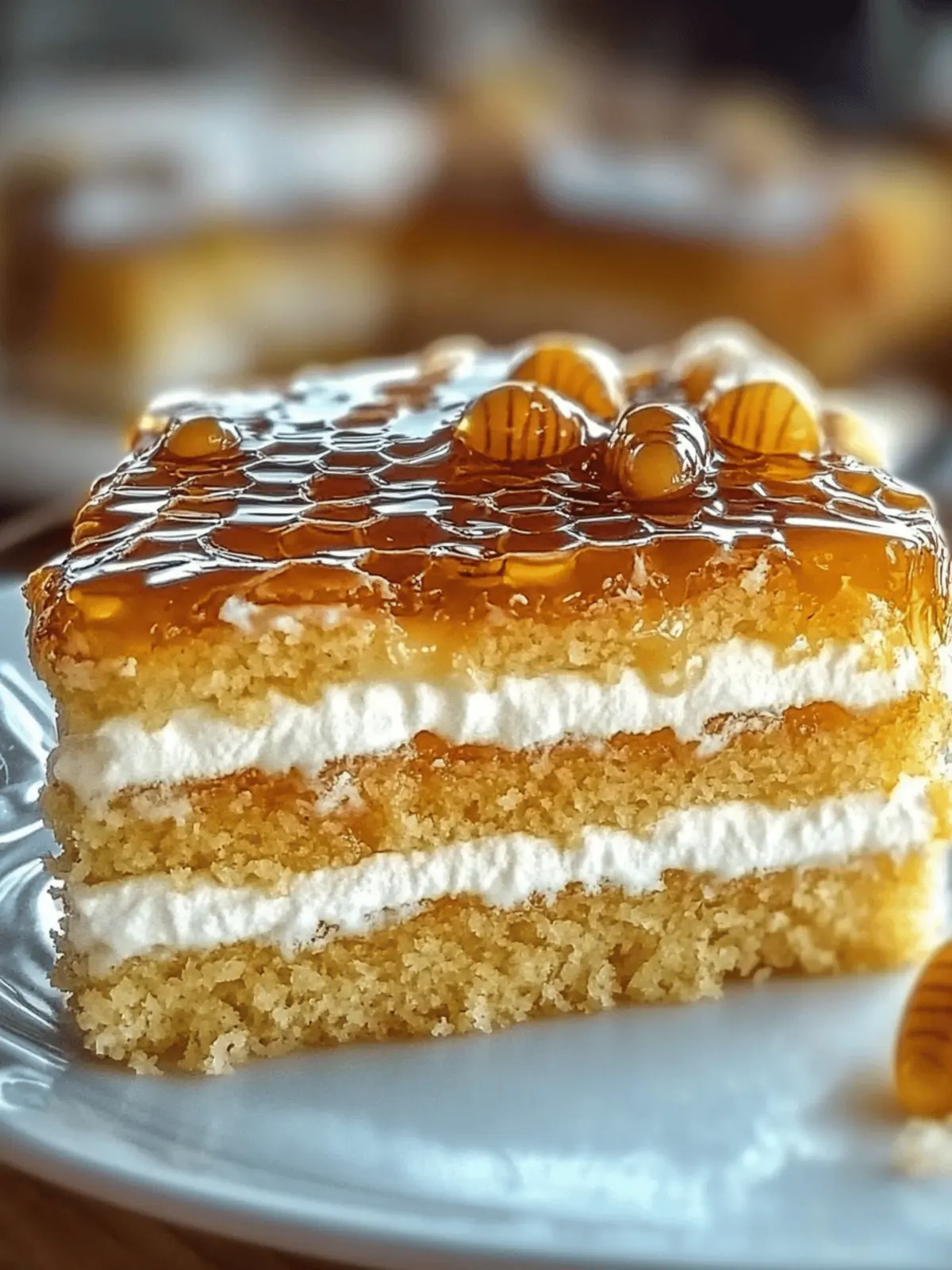 Authentic German Bee Sting Cake