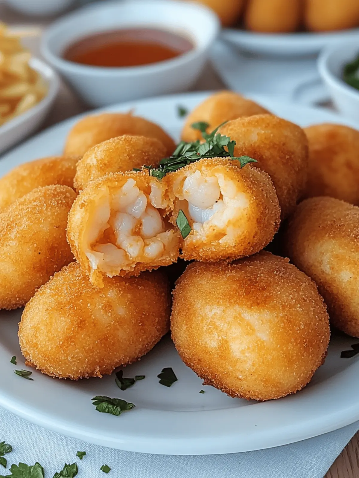 Portuguese Shrimp Croquettes