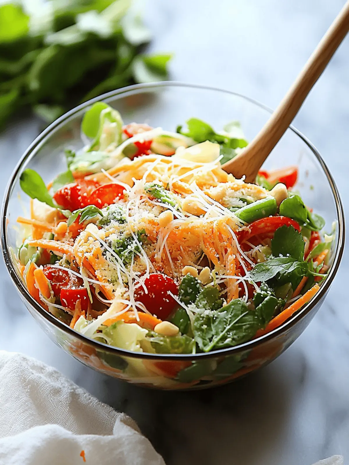 Spring Roll Salad with Spicy Ginger Dressing for Fresh Cravings 3 Spring Roll Salad with Spicy Ginger Dressing