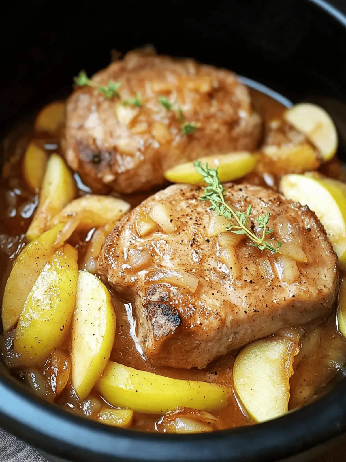 Crock Pot Apple Pork Chops for the Perfect Family Dinner 5 Crock Pot Apple Pork Chops