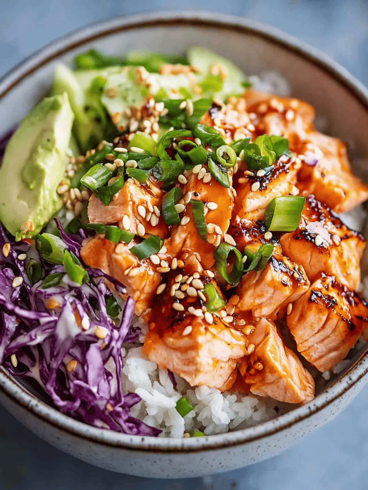 Spicy Salmon Bowl