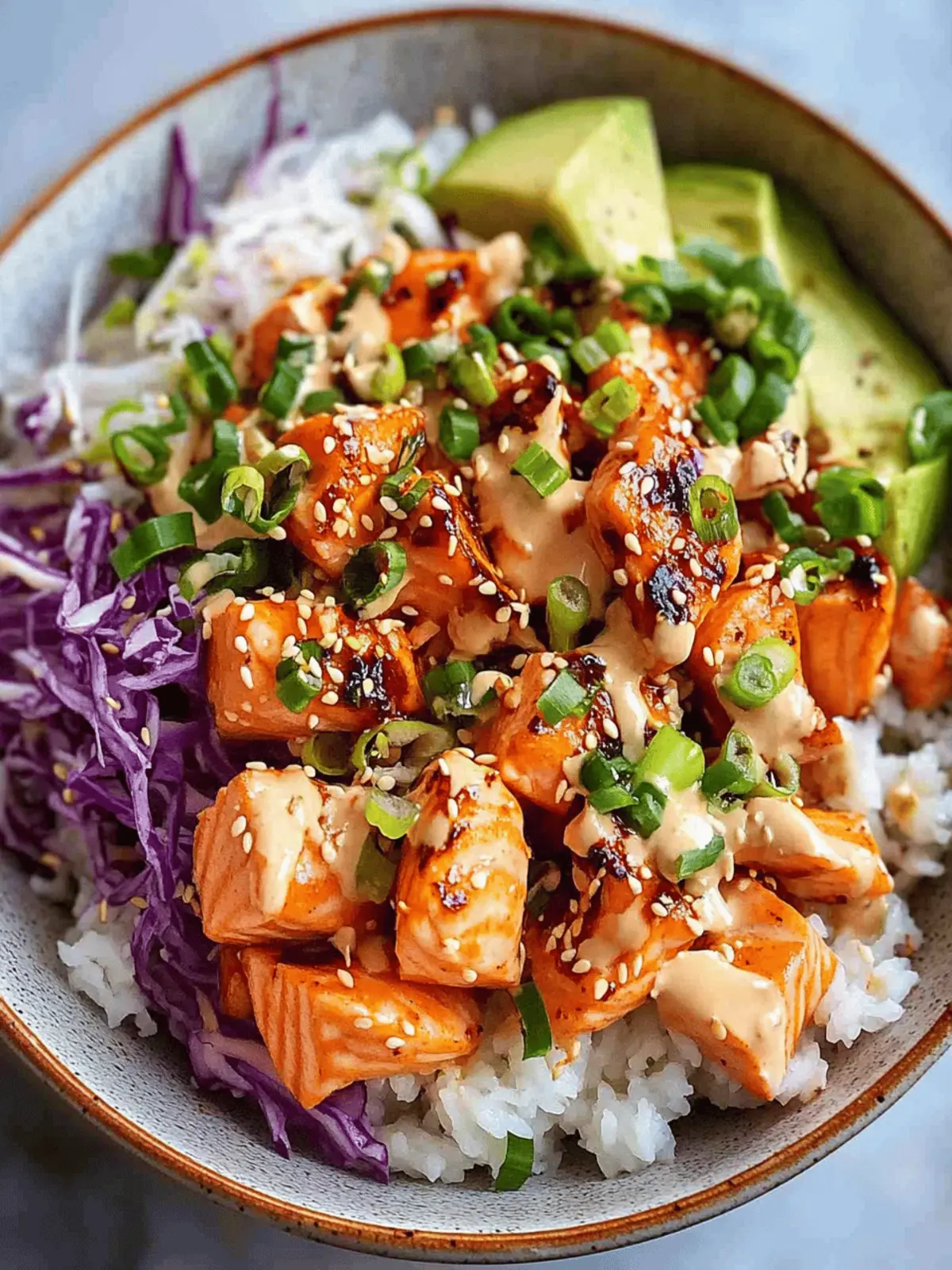 Spicy Salmon Bowl