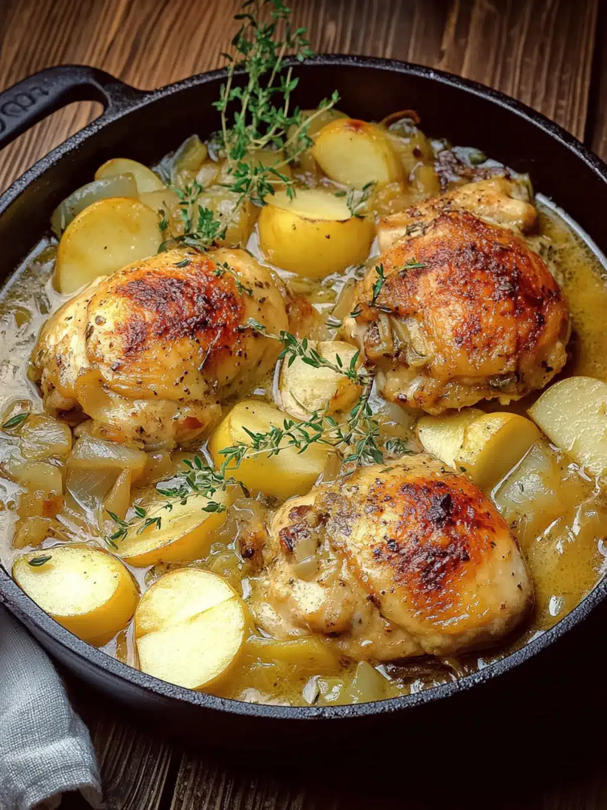 French Apple Cider Chicken