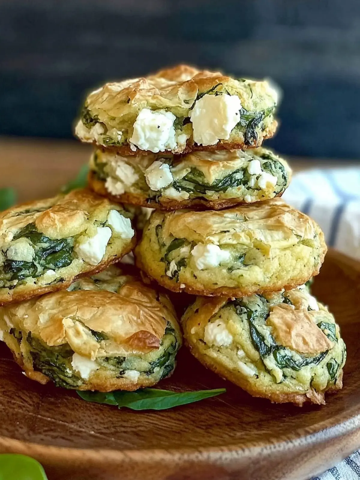 Spinach and Feta Spanakopita Cookies for a Fresh Twist 2 Spinach and Feta Spanakopita Cookies