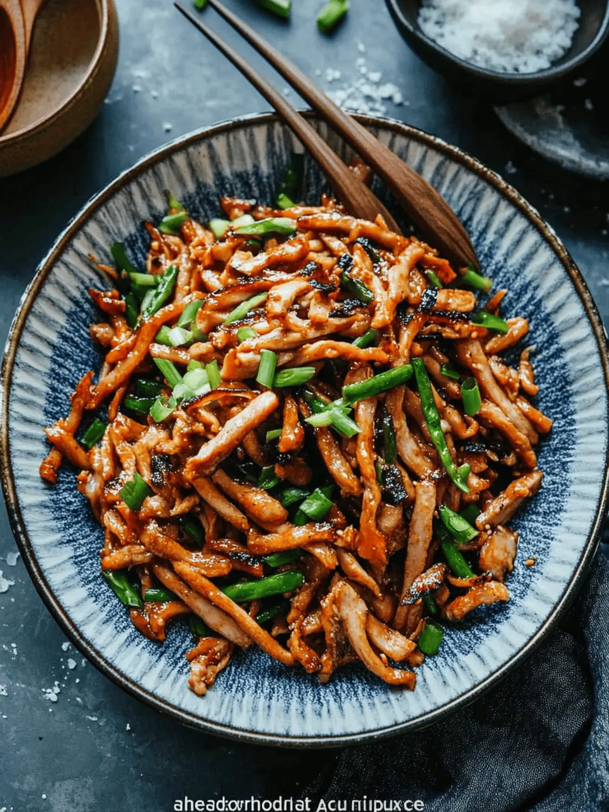 Shredded Pork with Garlic Sauce