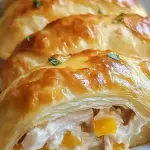 Cheesy Chicken Crescent Rolls
