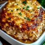 Garlic Parmesan Chicken Meatloaves