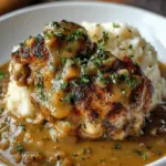 Smothered Chicken Thighs Gravy