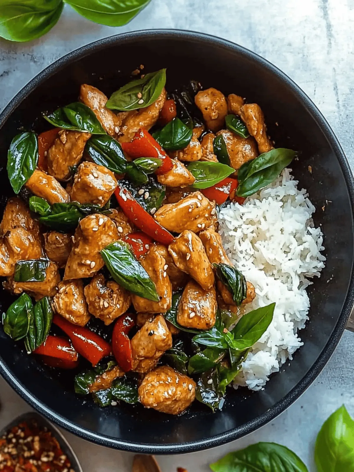 Thai Basil Chicken