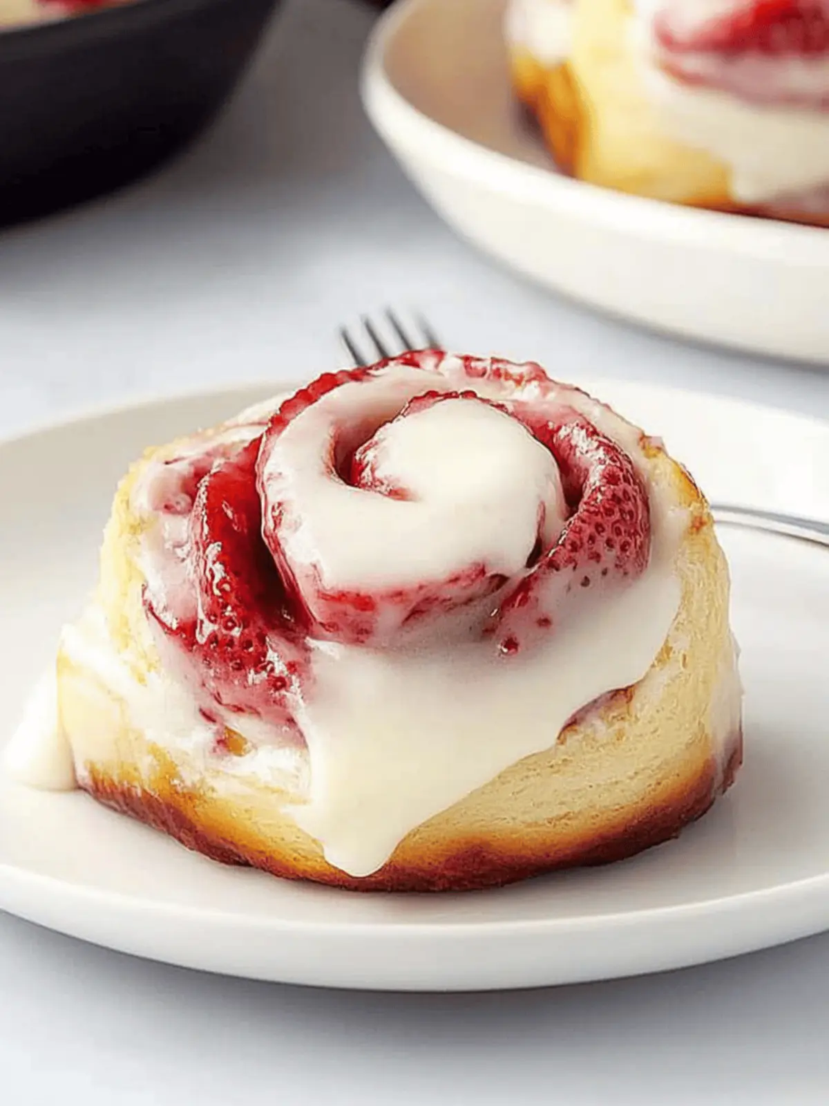 Heavenly Strawberry Cheesecake Cinnabon Rolls Just for You 3 Strawberry Cheesecake Cinnabon Rolls