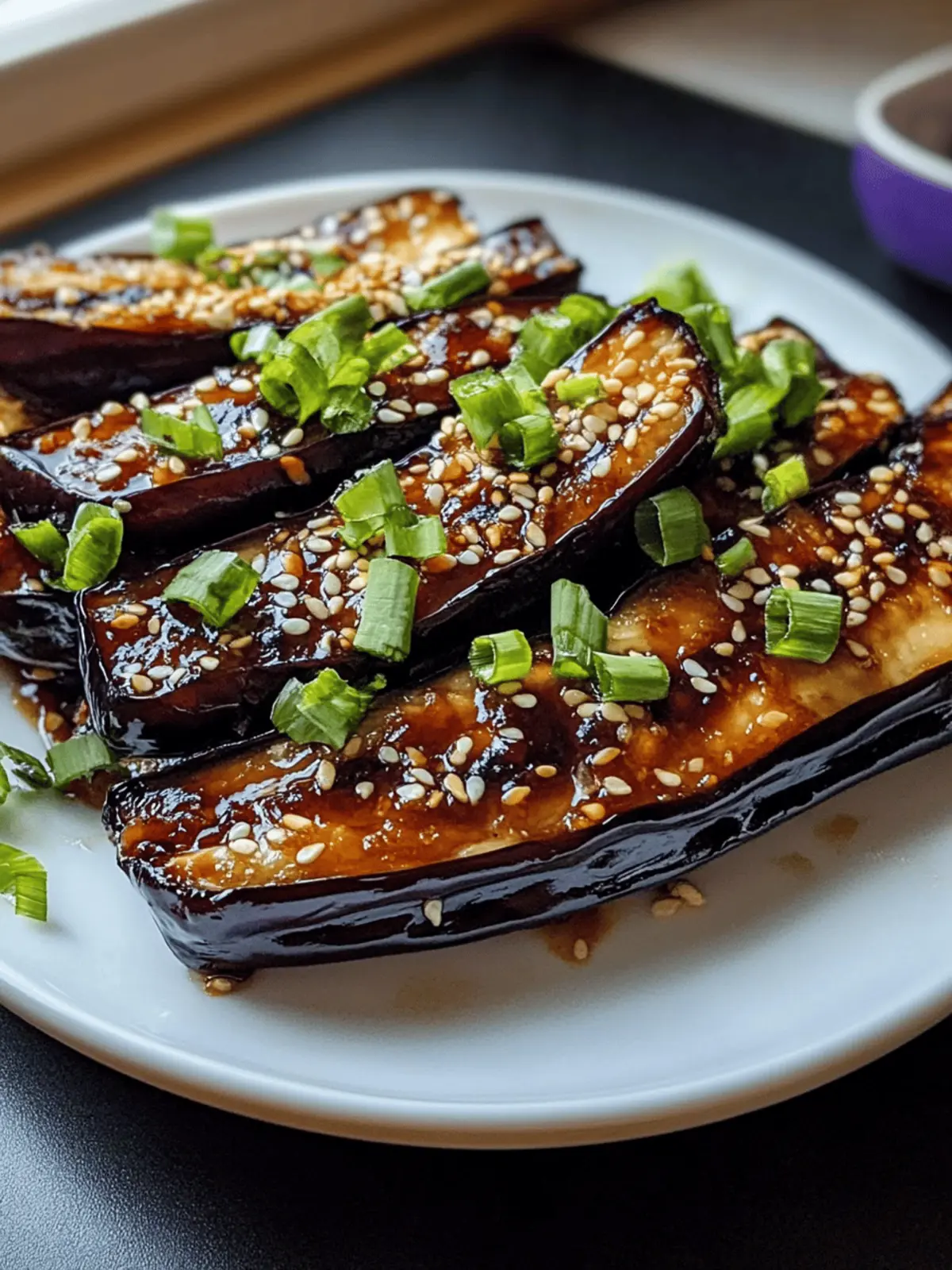 10-Minute Magic Chinese Barbecue Eggplant