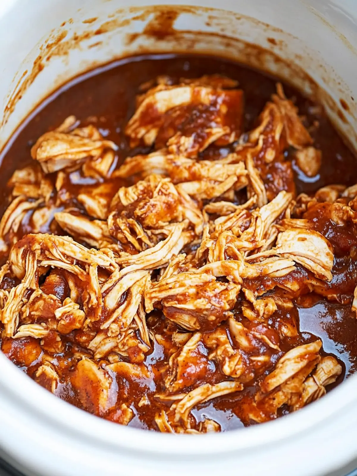 Savory Crockpot BBQ Shredded Chicken for Effortless Dinners 3 Crockpot BBQ Shredded Chicken