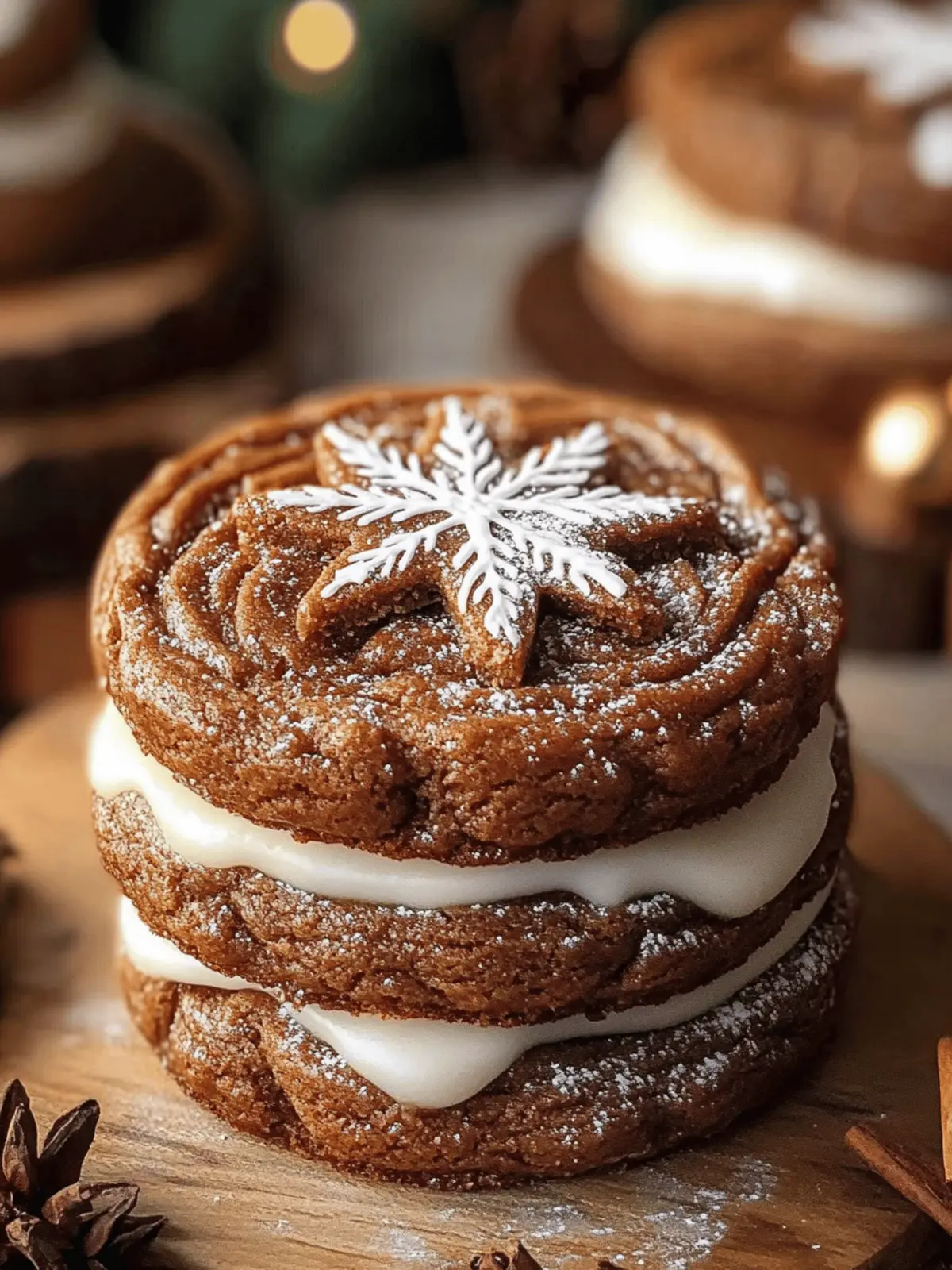 Gingerbread Cheesecake Cookies for a Festive Holiday Treat 4 Gingerbread Cheesecake Cookies
