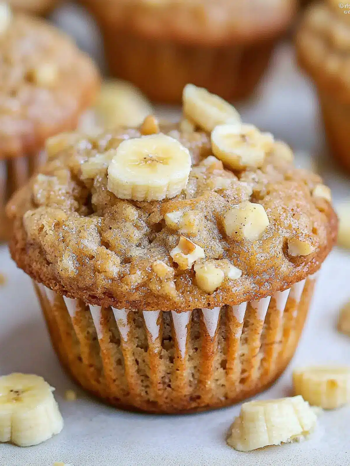 Banana Nut Muffins