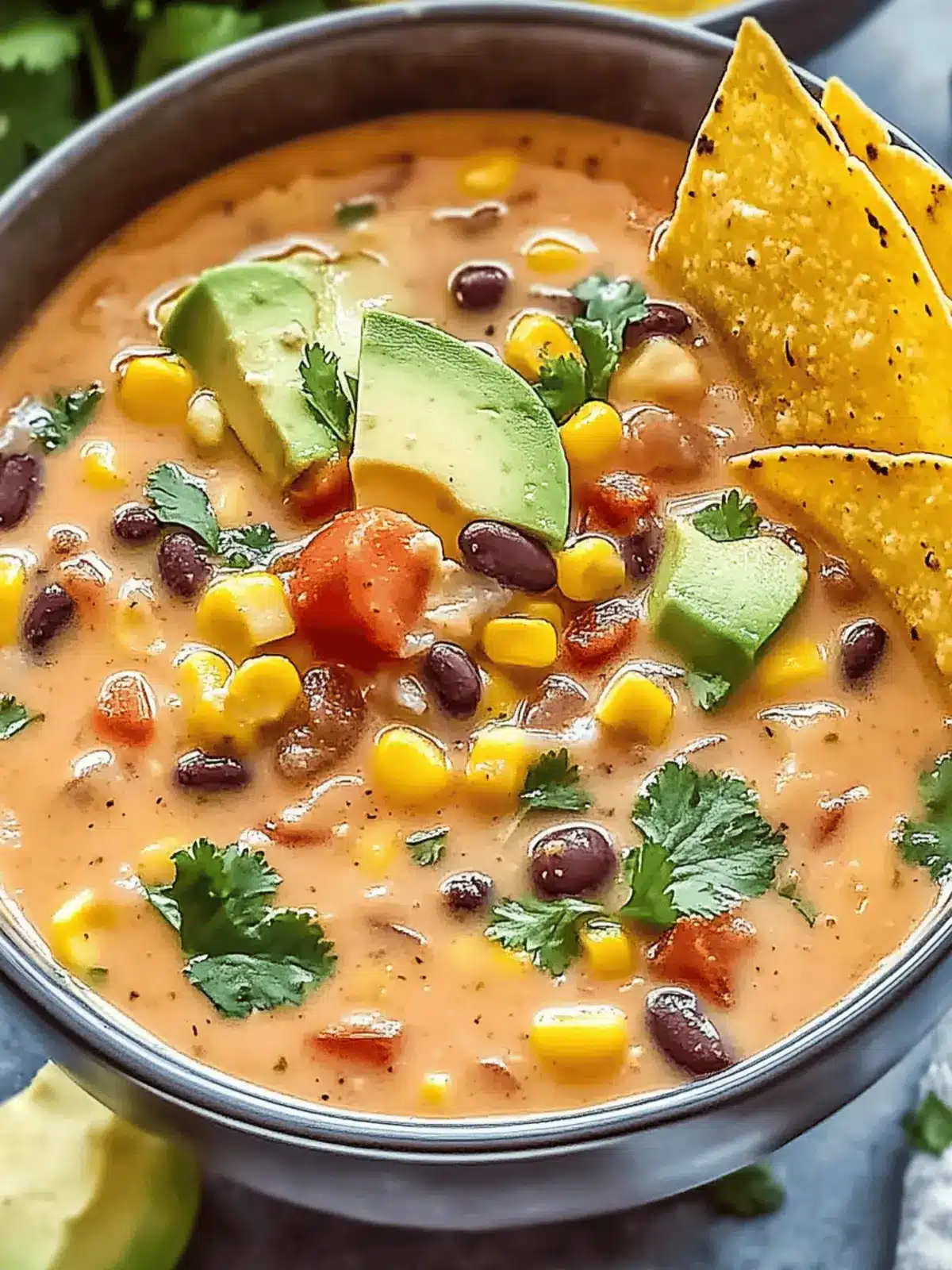 Crockpot Vegetarian Tortilla Soup for Cozy Comfort Evenings 5 Crockpot Vegetarian Tortilla Soup