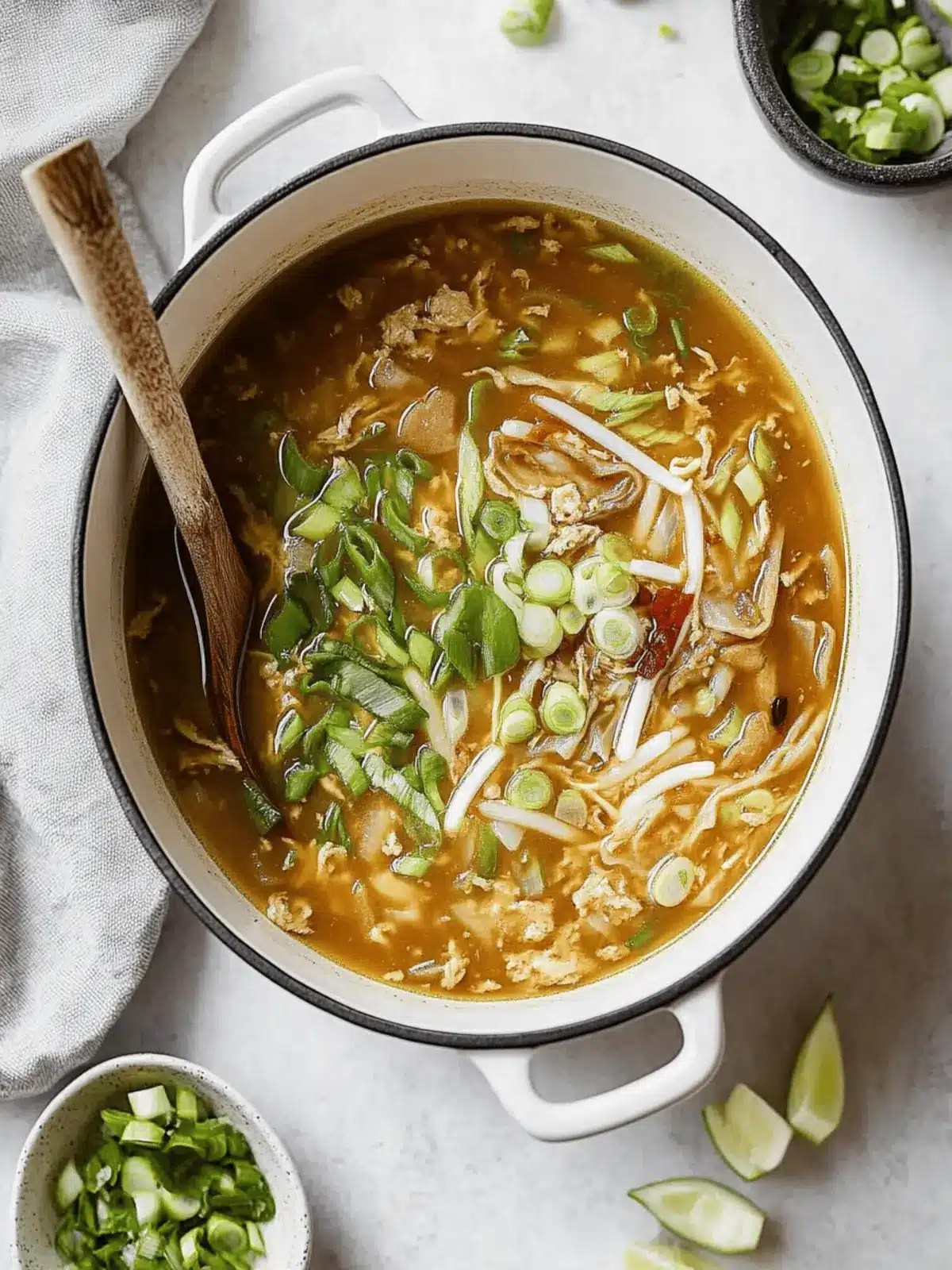 Savory Egg Roll Soup: A Cozy Twist on Takeout Comfort 4 Egg Roll Soup