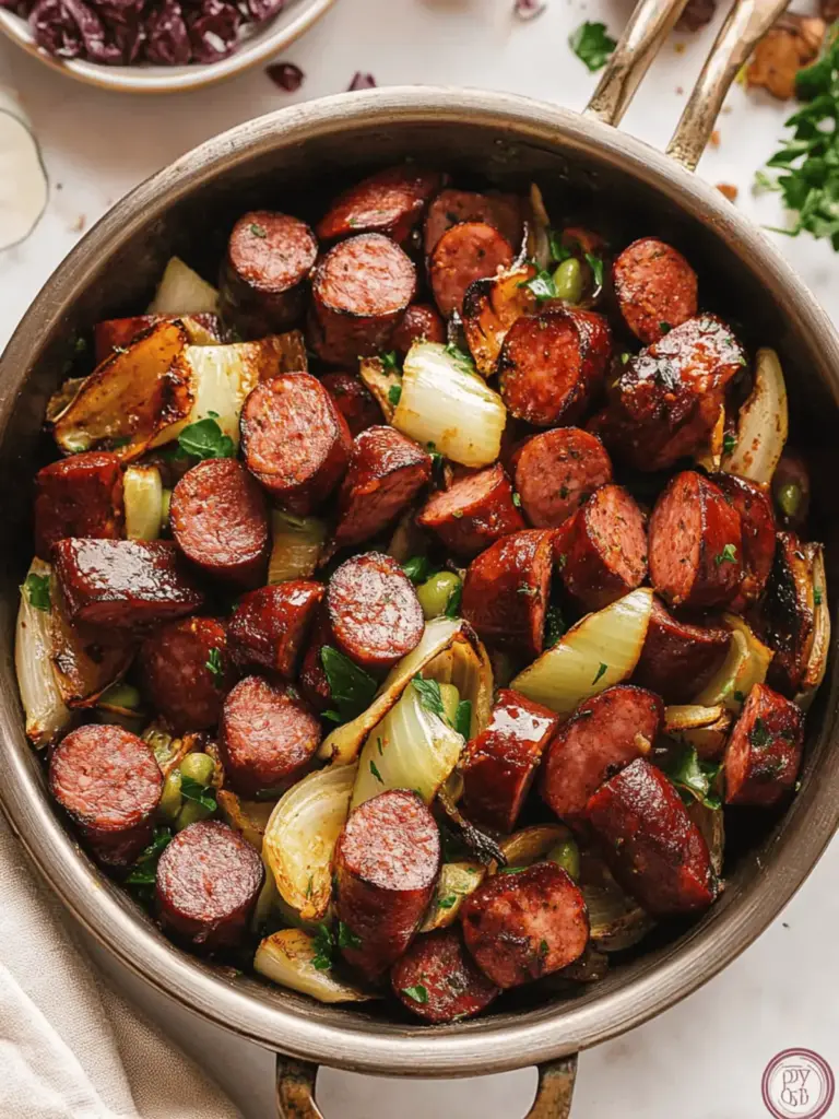 Slow Cooker Mississippi Kielbasa