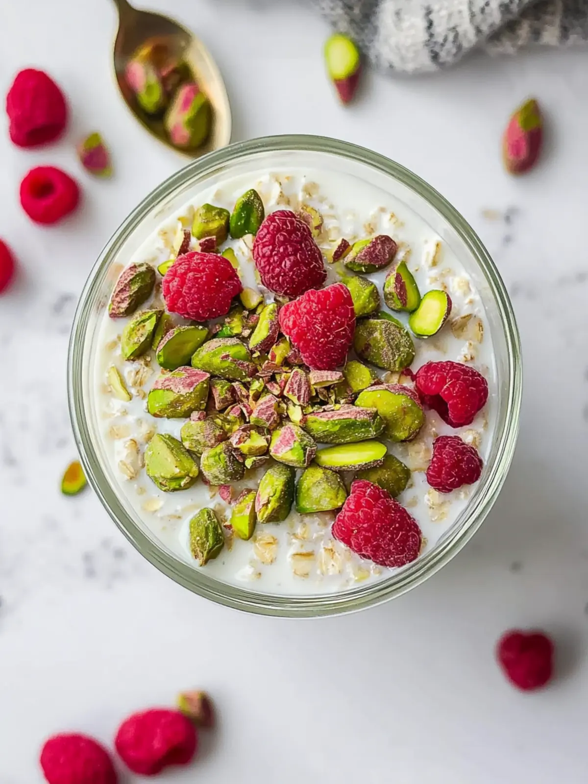 Pistachio Overnight Oats