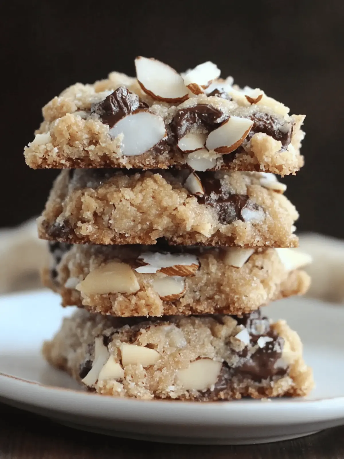 Almond Coconut Bliss Cookies