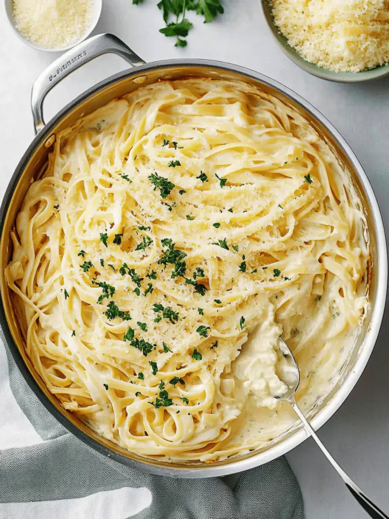 Cottage Cheese Alfredo Pasta Bake