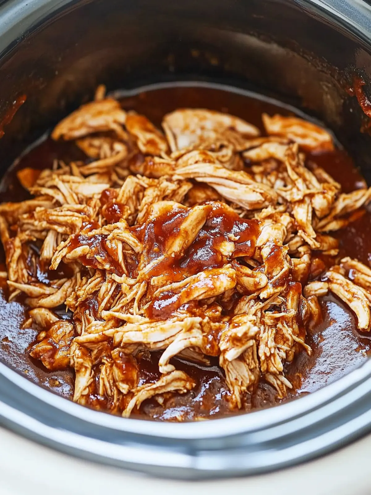 Savory Crockpot BBQ Shredded Chicken for Effortless Dinners 5 Crockpot BBQ Shredded Chicken