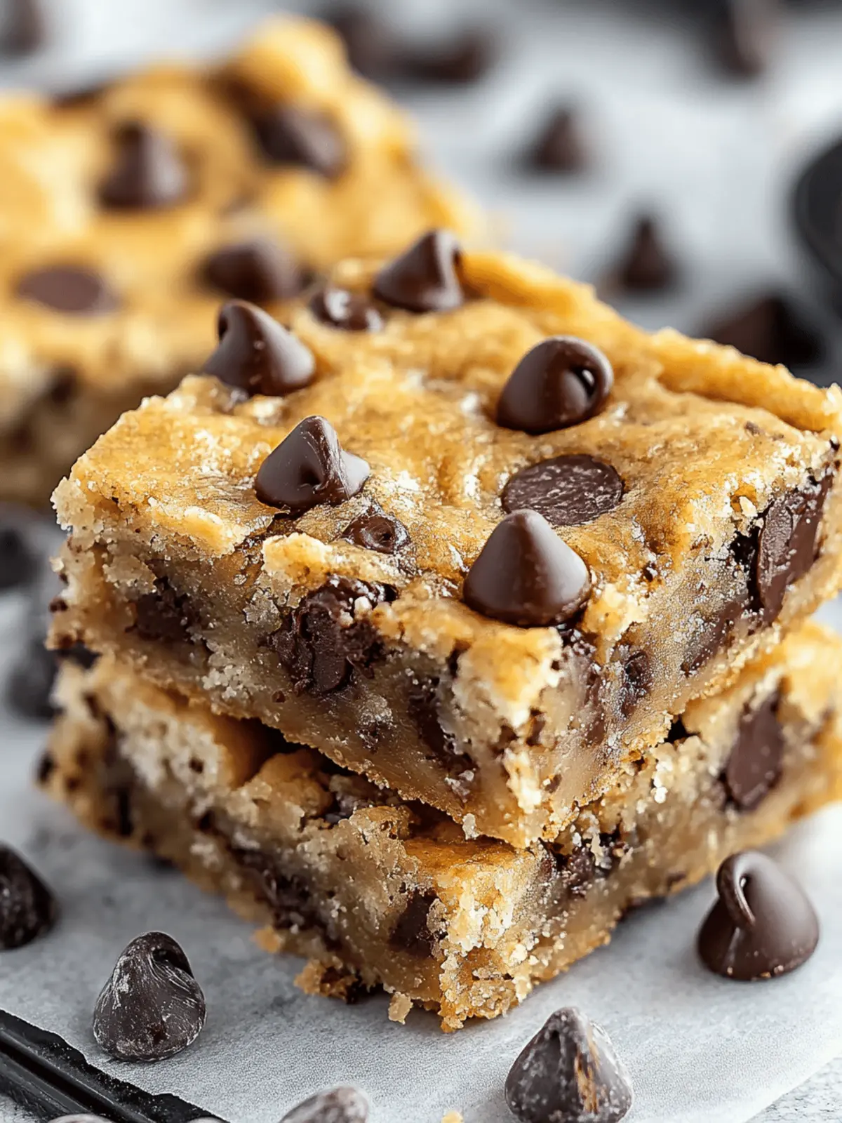 Banana Chocolate Chip Bars: Sweet, Gooey, and Totally Irresistible 2 Banana Chocolate Chip Bars