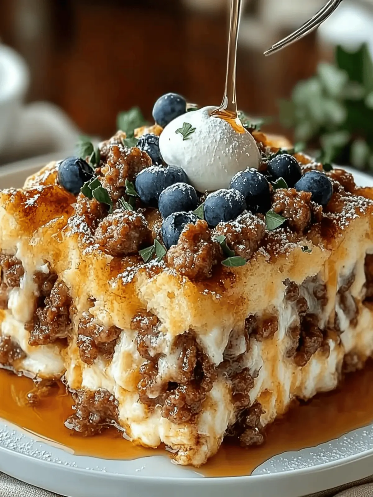 Sweet Maple Sausage Breakfast Casserole for Cozy Mornings 5 Sweet Maple Sausage Breakfast Casserole