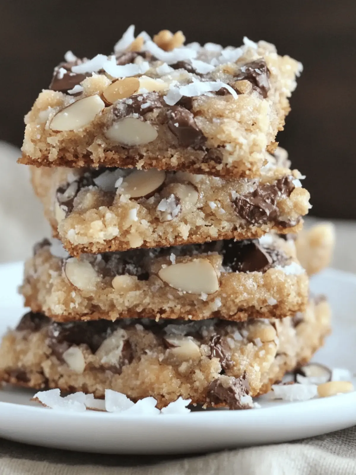 Almond Coconut Bliss Cookies
